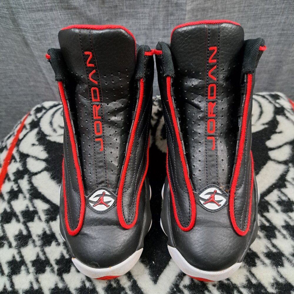 %Nike Air Jordan Pro Strong GS Sneakers 5.5Y Black University Red AJ24 - Picture 3 of 11